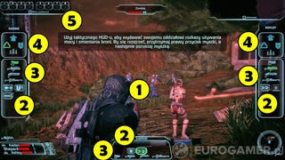Mass Effect 1 - taktyczny hud: jak wydawać rozkazy