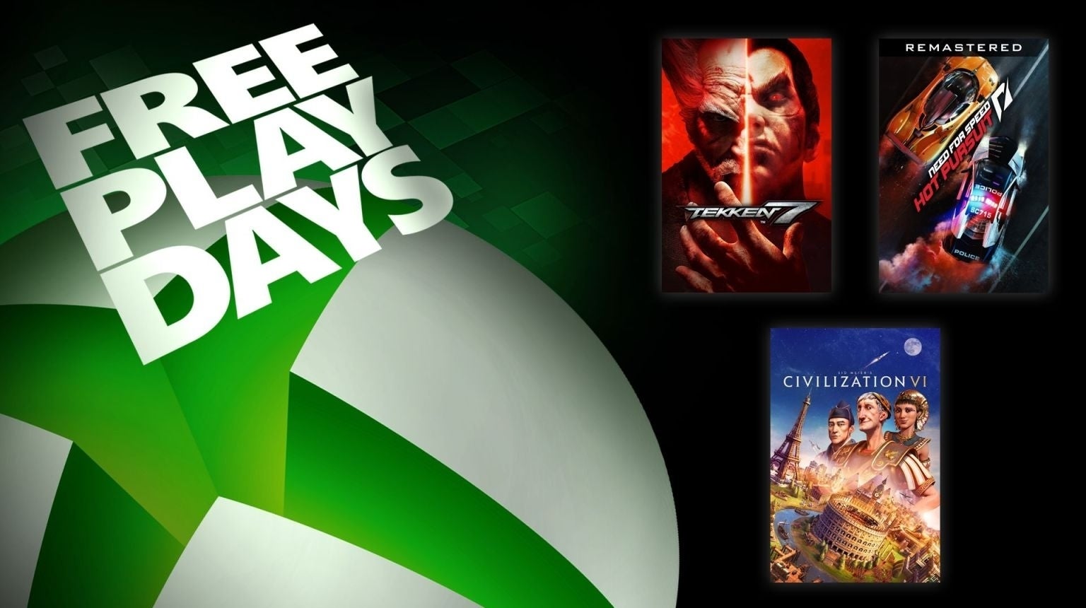 Xbox upcoming free sale to play games