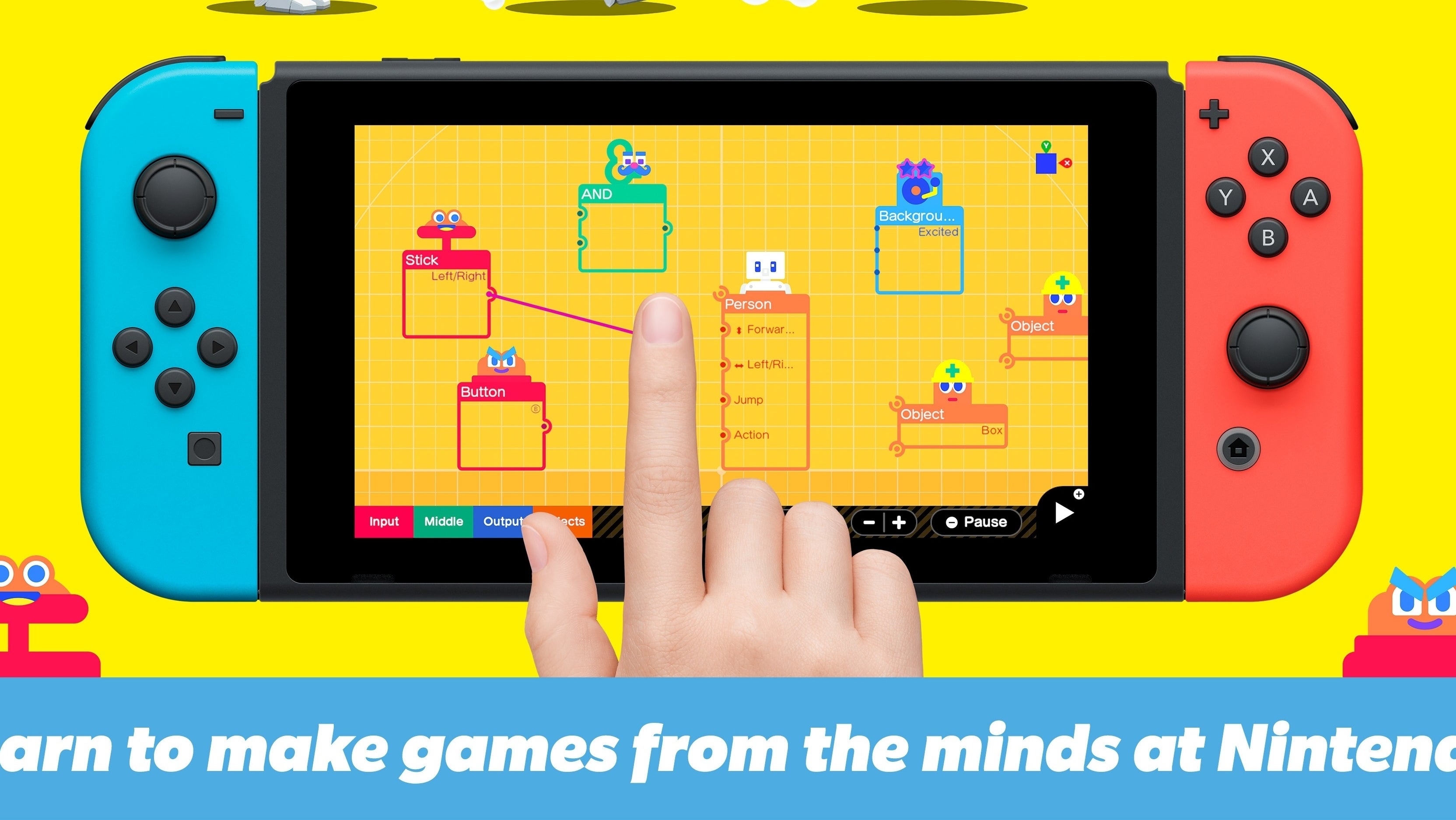 Nintendo revela o Game Builder Garage | Eurogamer.pt