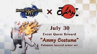 Monster Hunter Rise lanza una colaboración con Okami