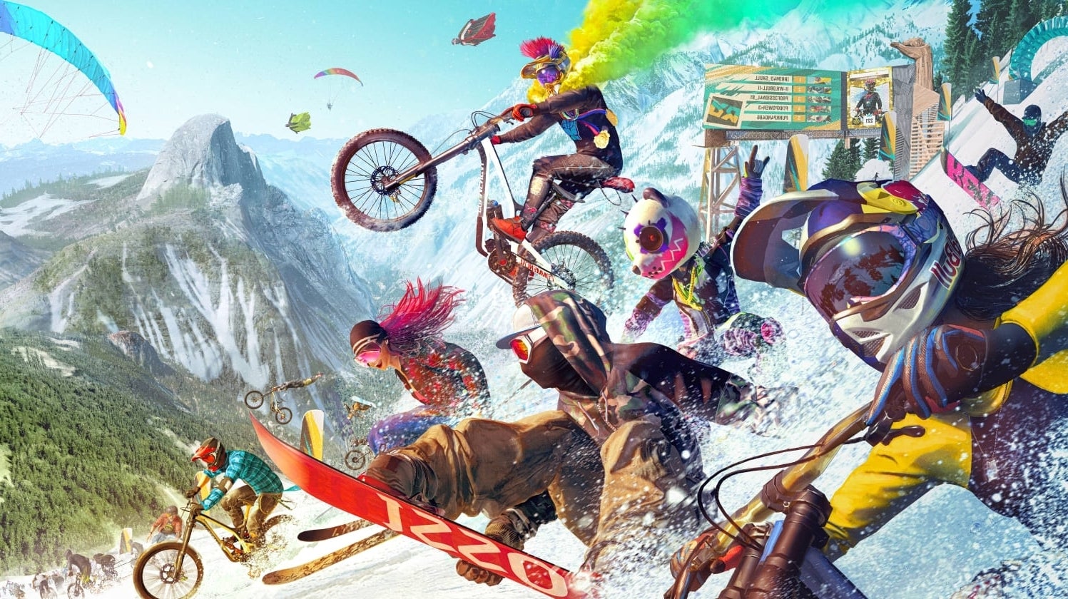 Riders Republic beta hands-on toont een 'extreme sports' speeltuin