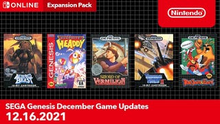 Nintendo Switch Online añade 5 juegos de Mega Drive