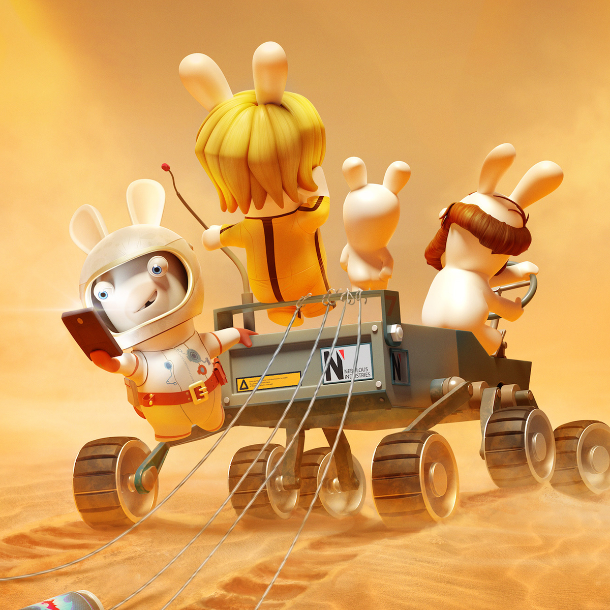 Investigator Rabbid Personajes De La Invasion De Los Rabbids