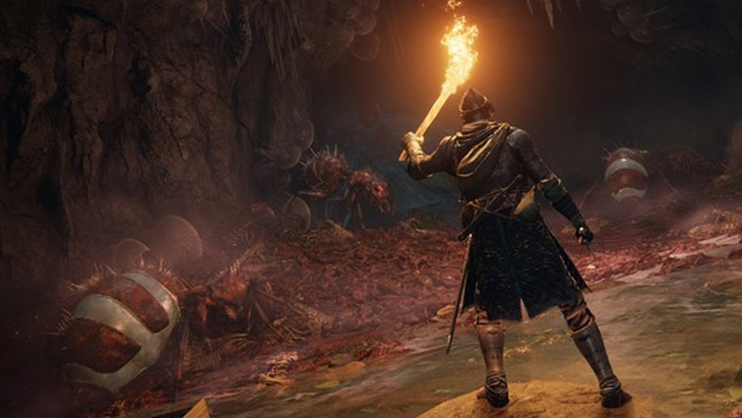 Elden Ring Hauptstadt Götterbrücke (Portal), Drache, Befestigtes