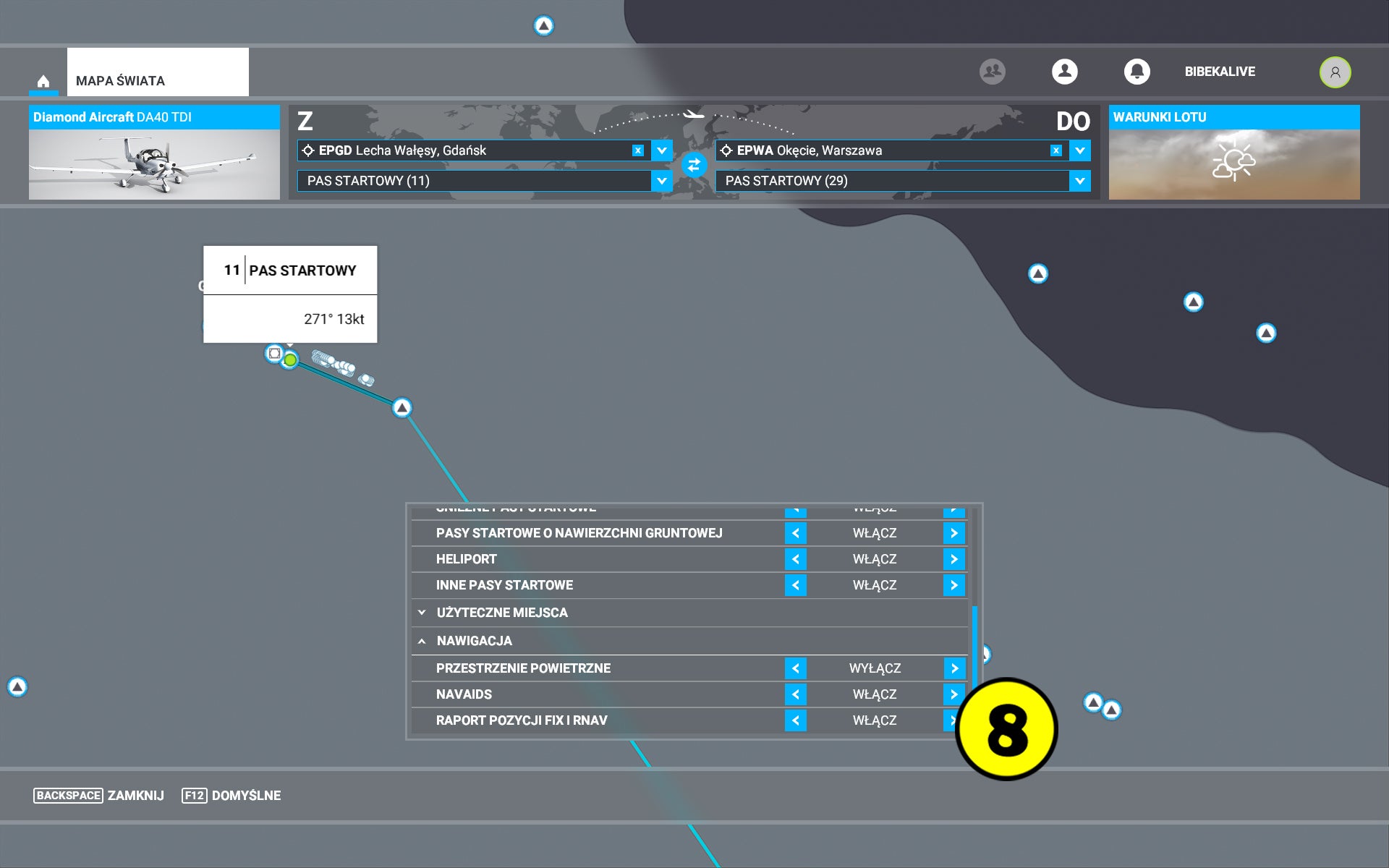 Microsoft Flight Simulator - mapa świata: podstawowe informacje ...