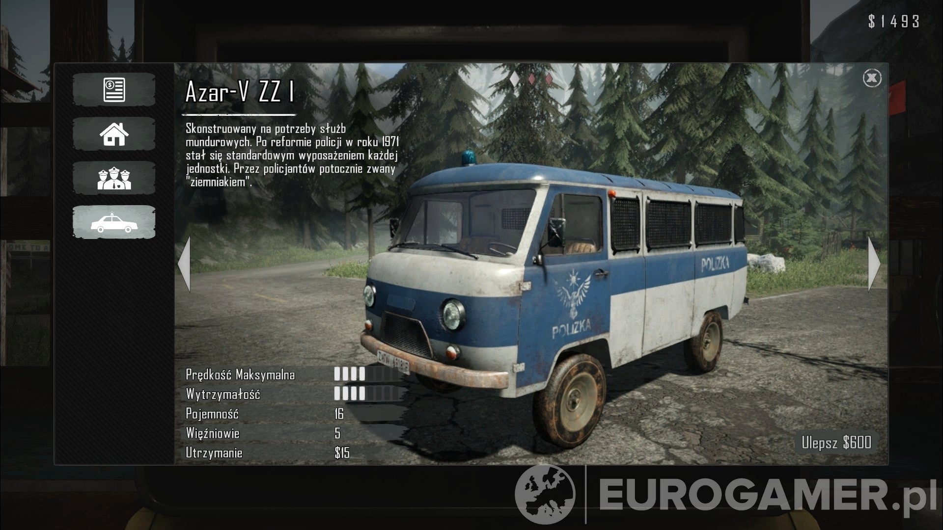 Contraband Police - bronie i radiowozy: zestawienie | Eurogamer.pl