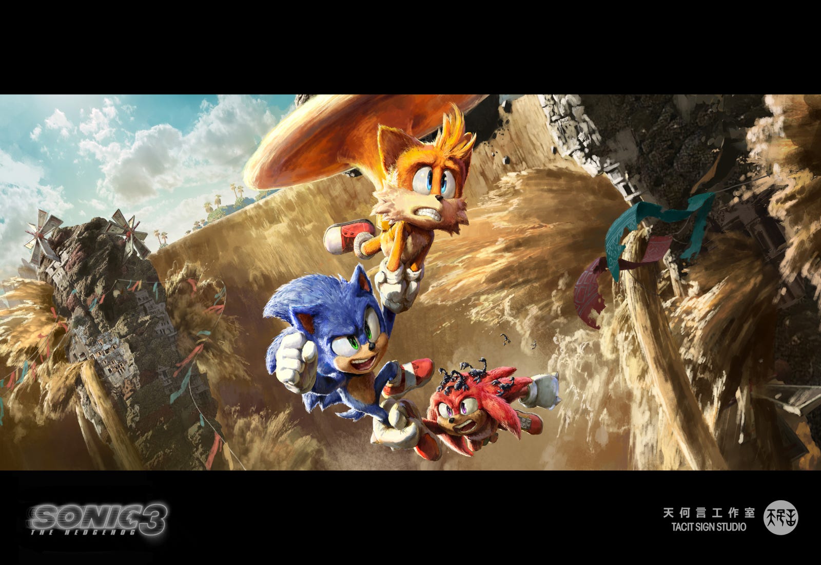 Sonic the Hedgehog 3 film concept art reveals cut content and secret ...