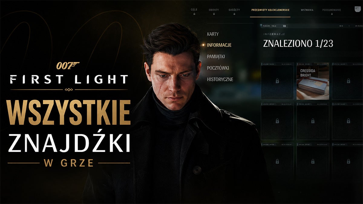 007 First Light - wszystkie znajdźki, gdzie znaleźć