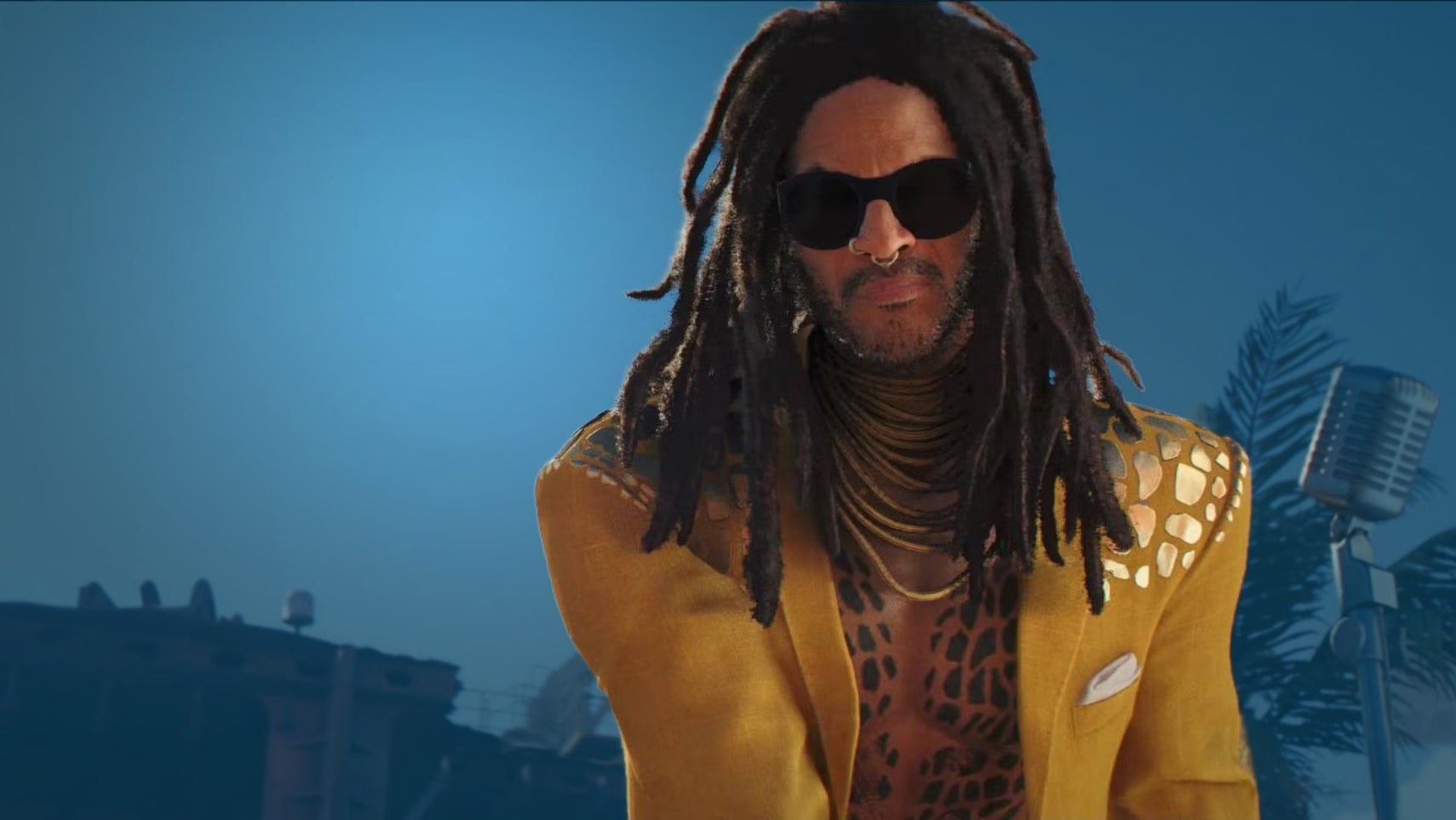 Lenny Kravitz in 007 First Light