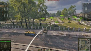 World of Tanks - poruszanie się czołgiem