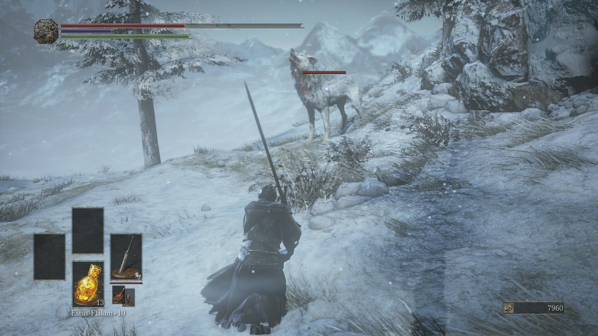 Dark Souls 3 Gemalte Welt Von Ariandel Dark Souls 3: Ashes of Ariandel: Gemalte Welt - Schneefeld, Wölfe