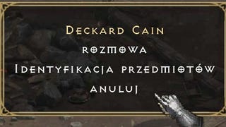 Diablo 2 - identyfikacja przedmiotów: zwoje i księgi, Cain