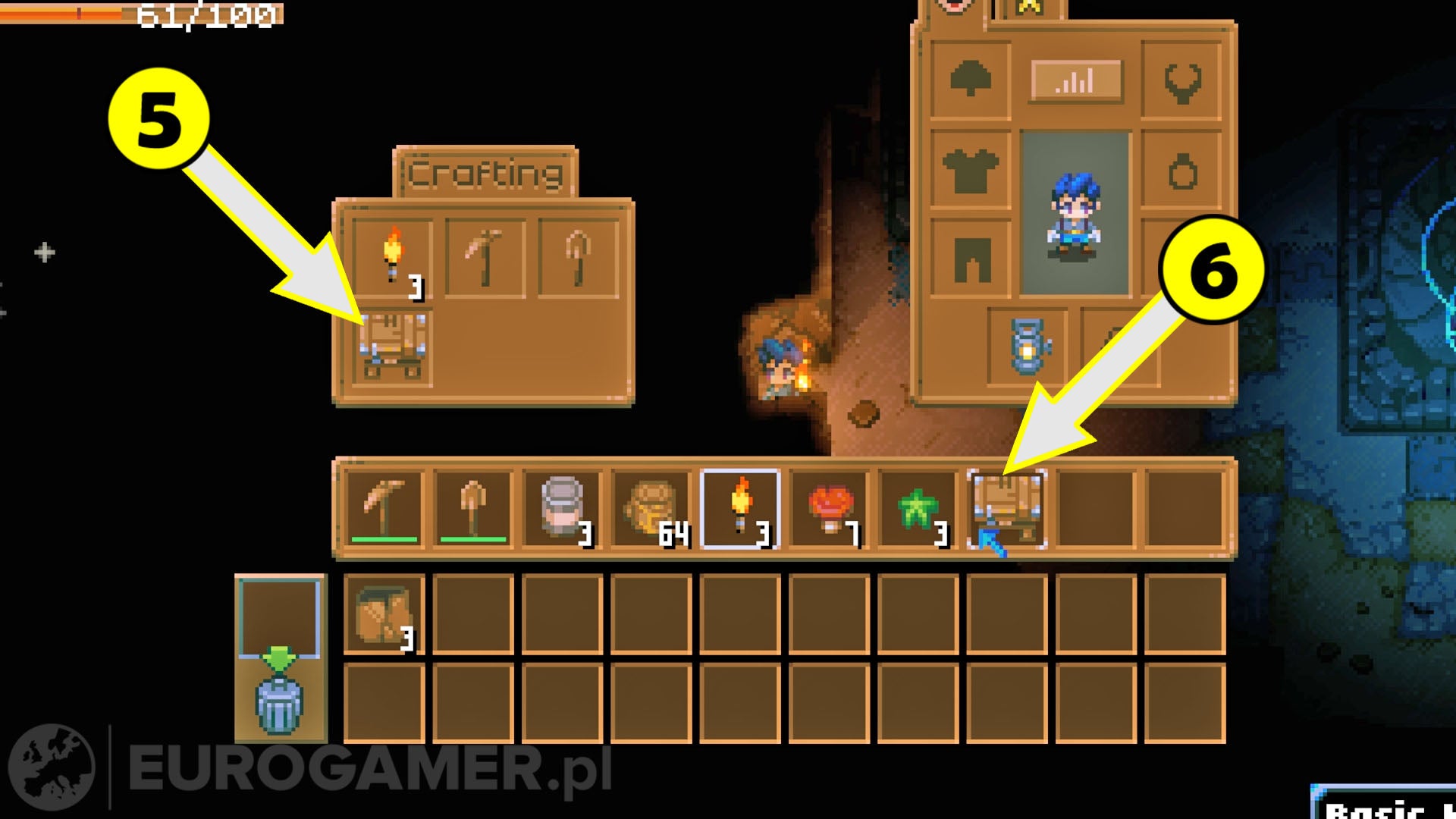 Core Keeper - crafting: tworzenie przedmiotów, workbench | Eurogamer.pl