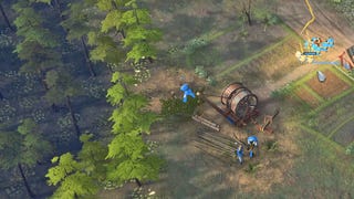 Age of Empires 4 - drewno, wood: tartak, wycinka drzew