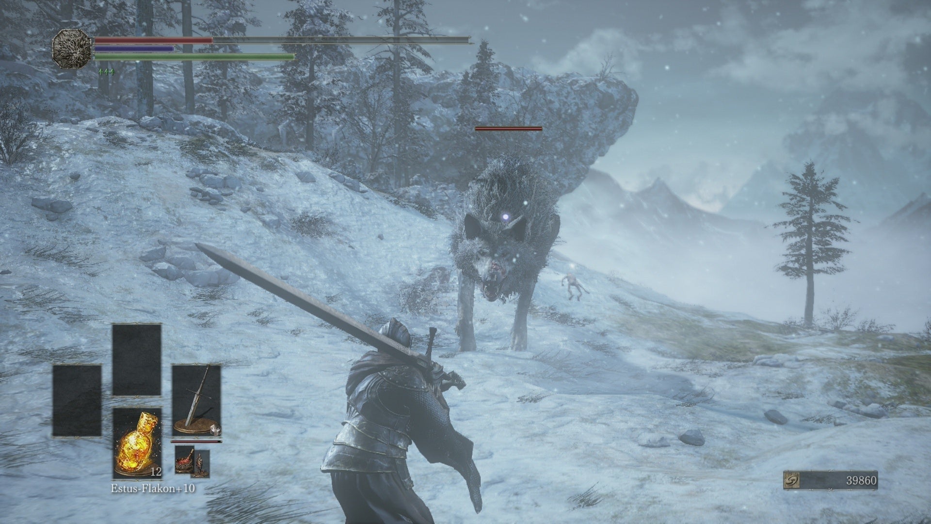 Dark Souls 3 Gemalte Welt Von Ariandel Dark Souls 3: Ashes of Ariandel: Gemalte Welt - Schneefeld, Wölfe