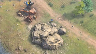 Age of Empires 4 - kamień, stone: wydobycie