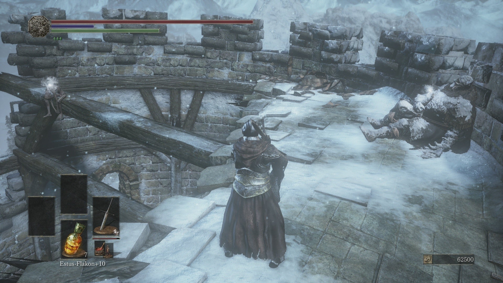 Dark Souls 3 Gemalte Welt Von Ariandel Dark Souls 3: Ashes of Ariandel: Gemalte Welt - Schneefeld, Wölfe