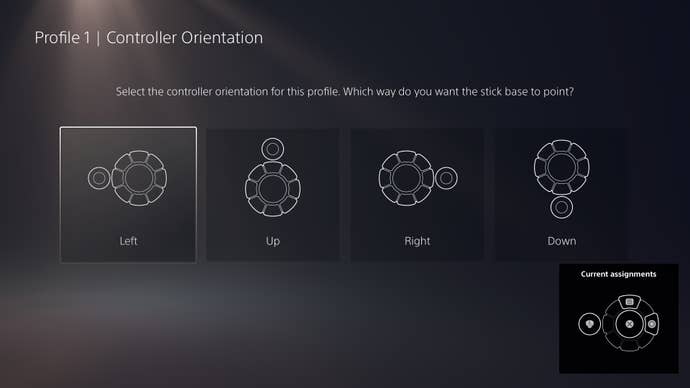 Access controller UI controller orientation