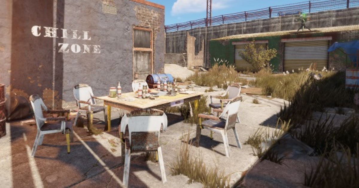 Rust Kemptown Rust Compound update with NPC town | Rock Paper Shotgun