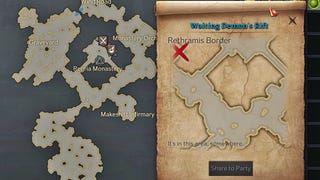 Lost Ark - mapa skarbów: Waiting Demon's Rift