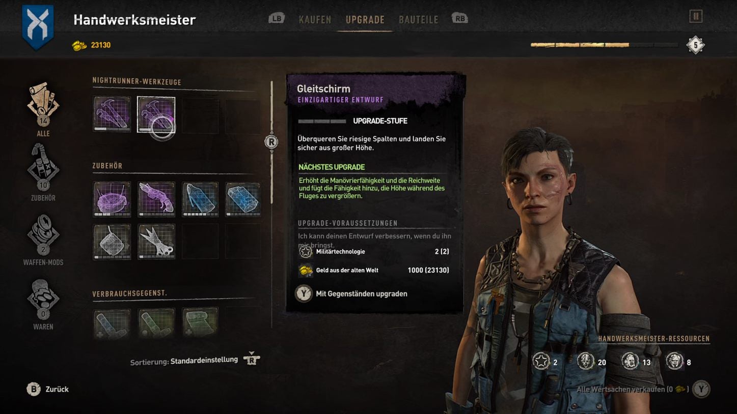 Dying Light 2 Gleitschirm Geht Nicht Dying Light 2 - Gleitschirm freischalten, nutzen und aufrüsten: So