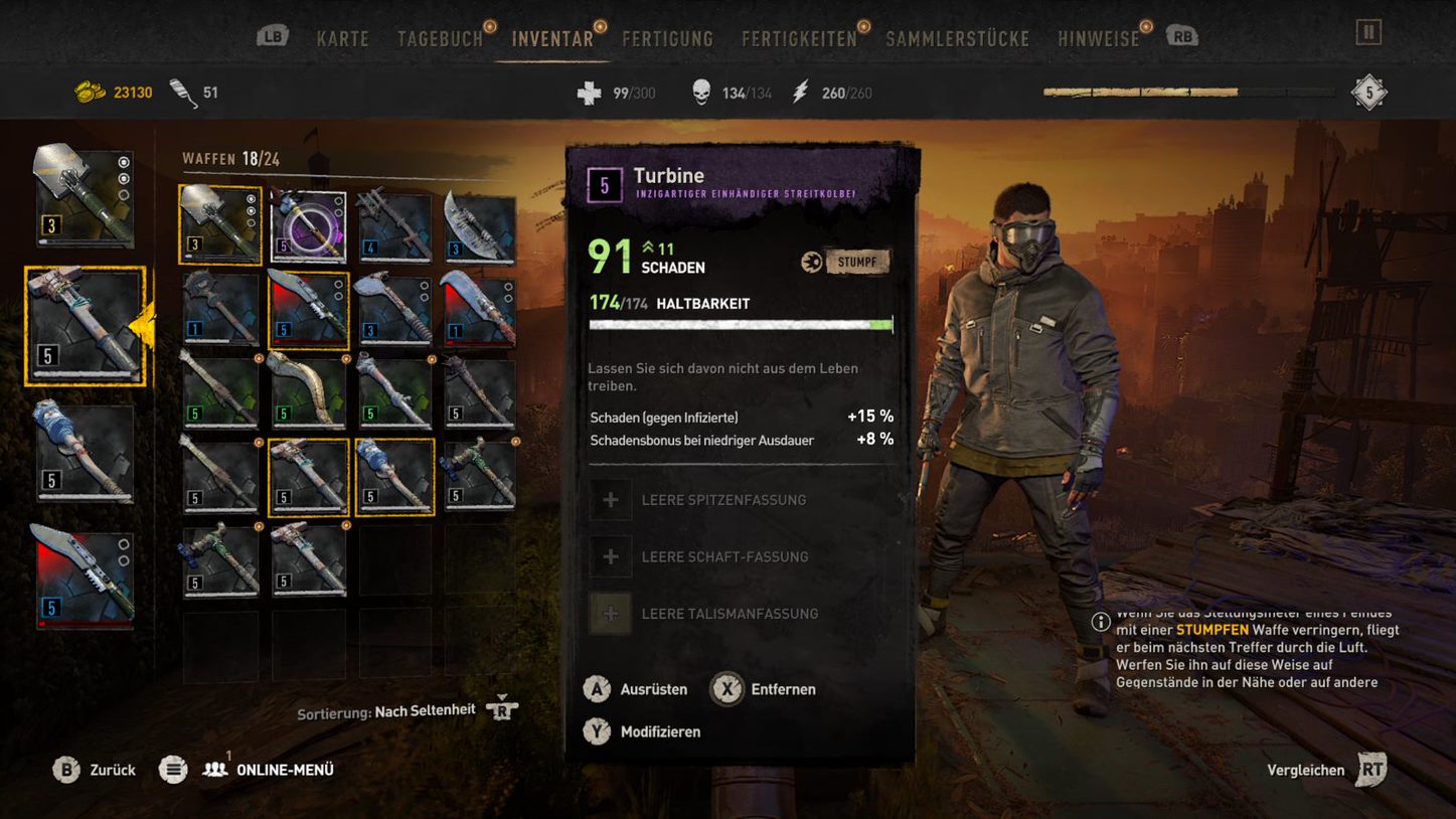 Dying Light 2 Waffen Reparieren Dying Light 2: Waffen verbessern, reparieren, aufrüsten und Mods