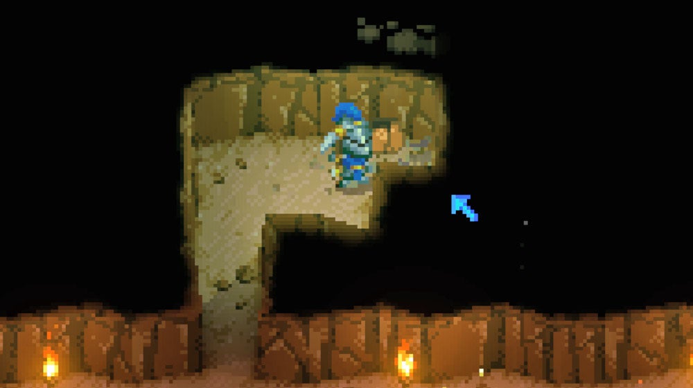 Core Keeper - kilof, pickaxe: wykopywanie rudy | Eurogamer.pl