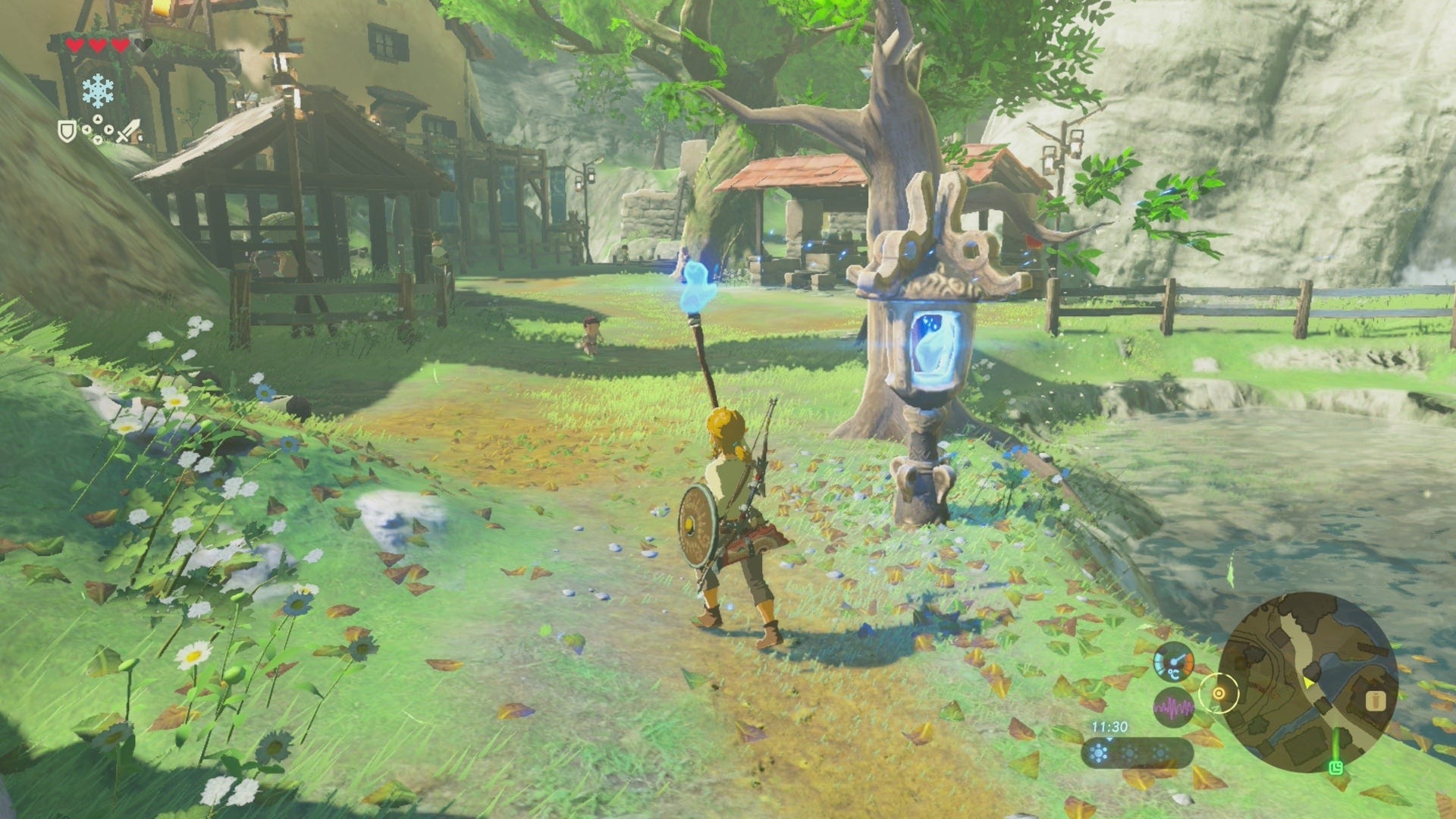 Zelda Breath Of The Wild Blaue Flamme www.eurogamer.de