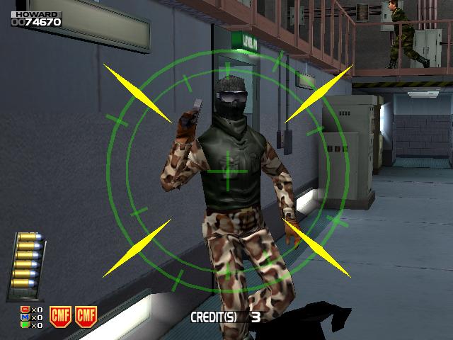 Pistolet Lumière Dreamcast Mad Catz – Confidential Mission + Bio Gun, Blanc, Occasion
