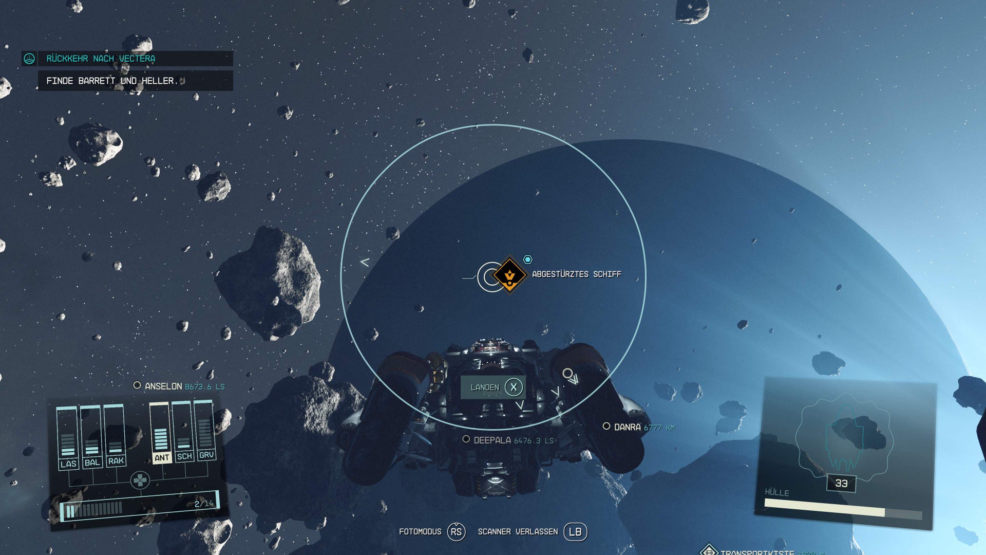 Vectera Map Starfield: Back to Vectera walkthrough | Eurogamer.net