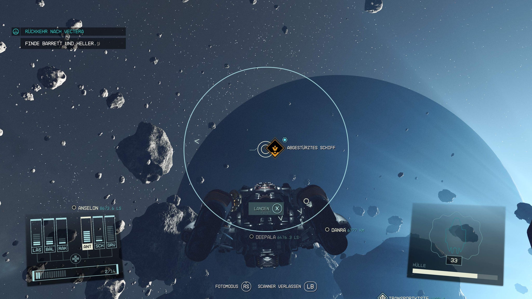 Vectera Map Starfield: Back to Vectera walkthrough | Eurogamer.net