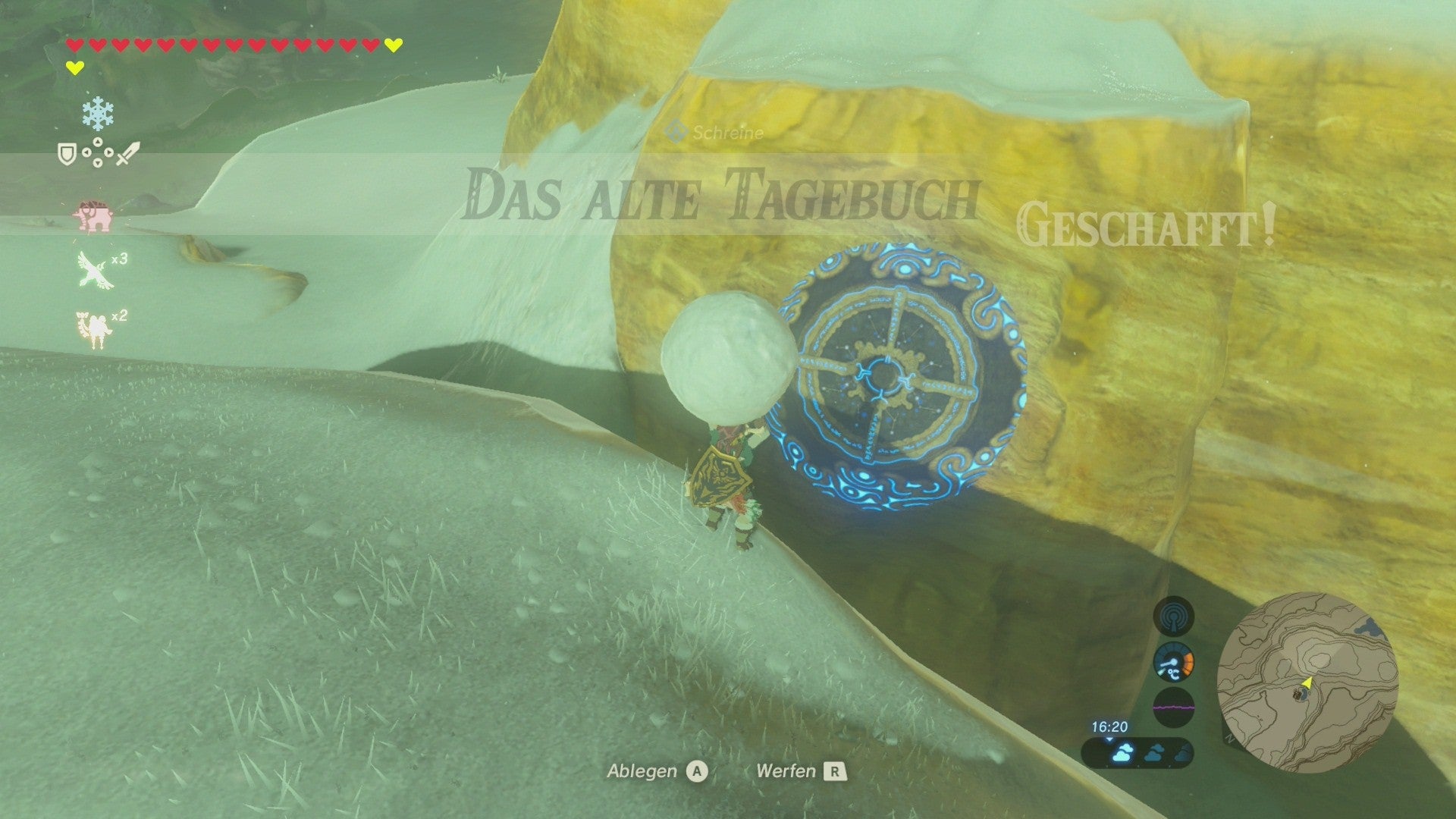 Zelda Breath Of The Wild Das Alte Tagebuch Zelda: Breath of the Wild - Gerudo - Jin-Yoh-Schrein, Keh-Noi-Schrein