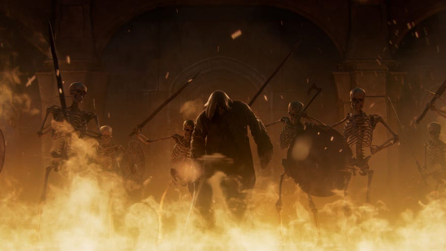 Skeletons in Diablo 2: Resurrected