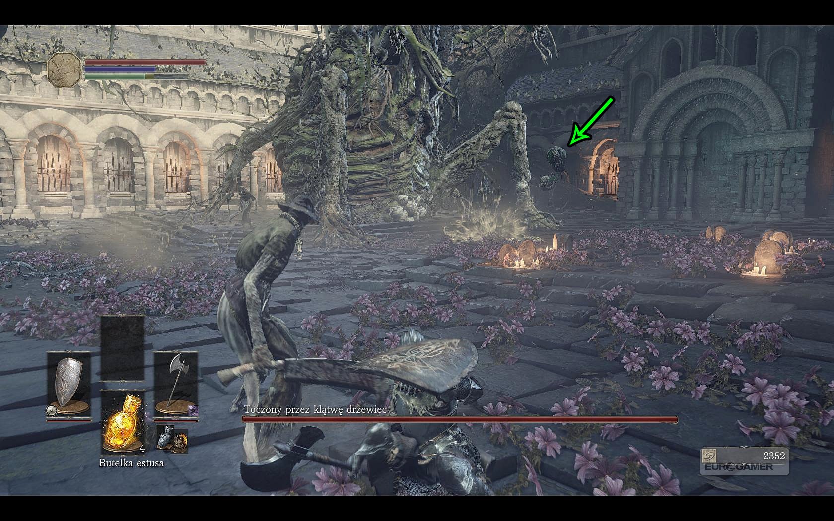 Dark Souls 3 - Boss: Toczony przez klątwę drzewiec | Eurogamer.pl