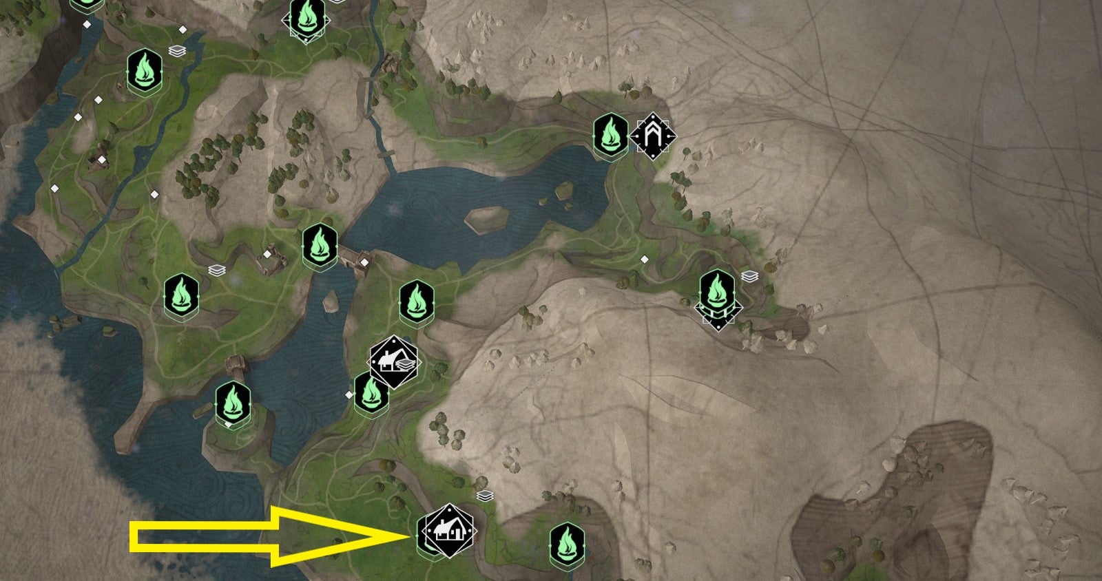 Hogwarts Legacy Alle Flohflammen finden, Karte mit Standorten (Flohdernde Flammen