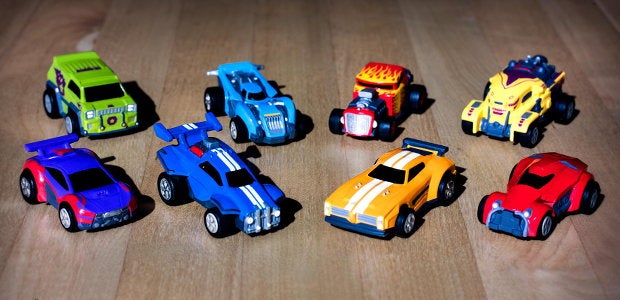 Mini pull back racers best sale rocket league