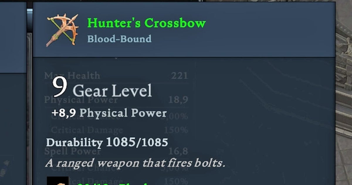 V Rising - kusza, crossbow: jak zdobyć broń do walki dystansowej ...