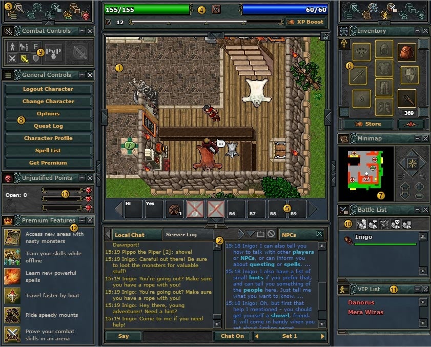 Tibia - podstawowe informacje na temat gry, postaci i sterowania ...