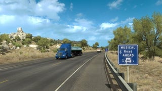 This American Truck Simulator road will play 'America the Beautiful' as you drive