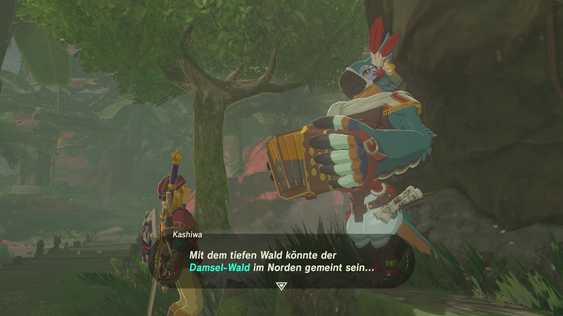 Zelda Breath of the Wild Schreine Turm des Sees Im Rachen des Drachen (ShiKuchofuSchrein