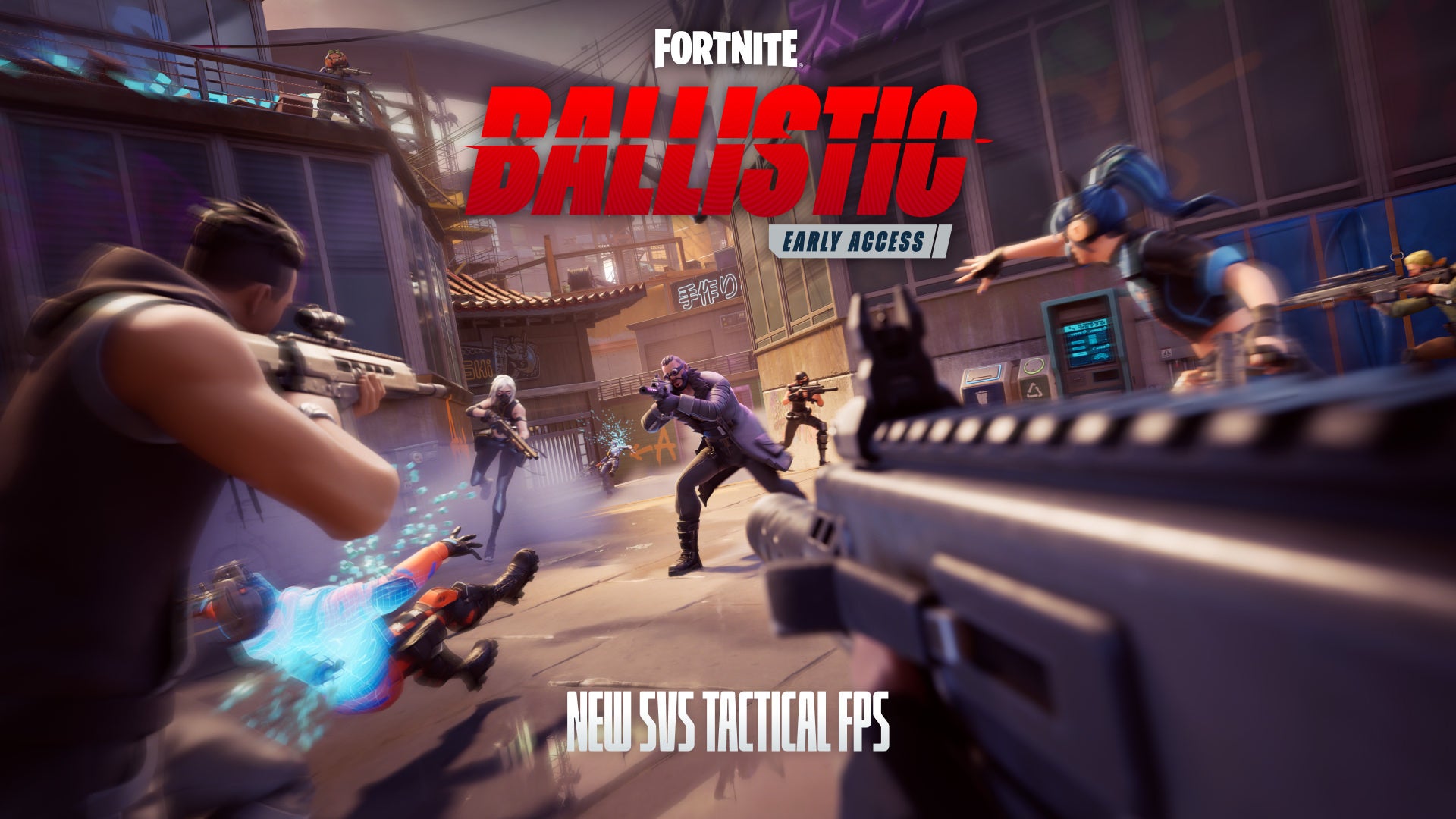 Fortnite Ballistic key art.