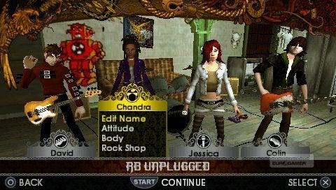 Rock Band Unplugged | Eurogamer.net