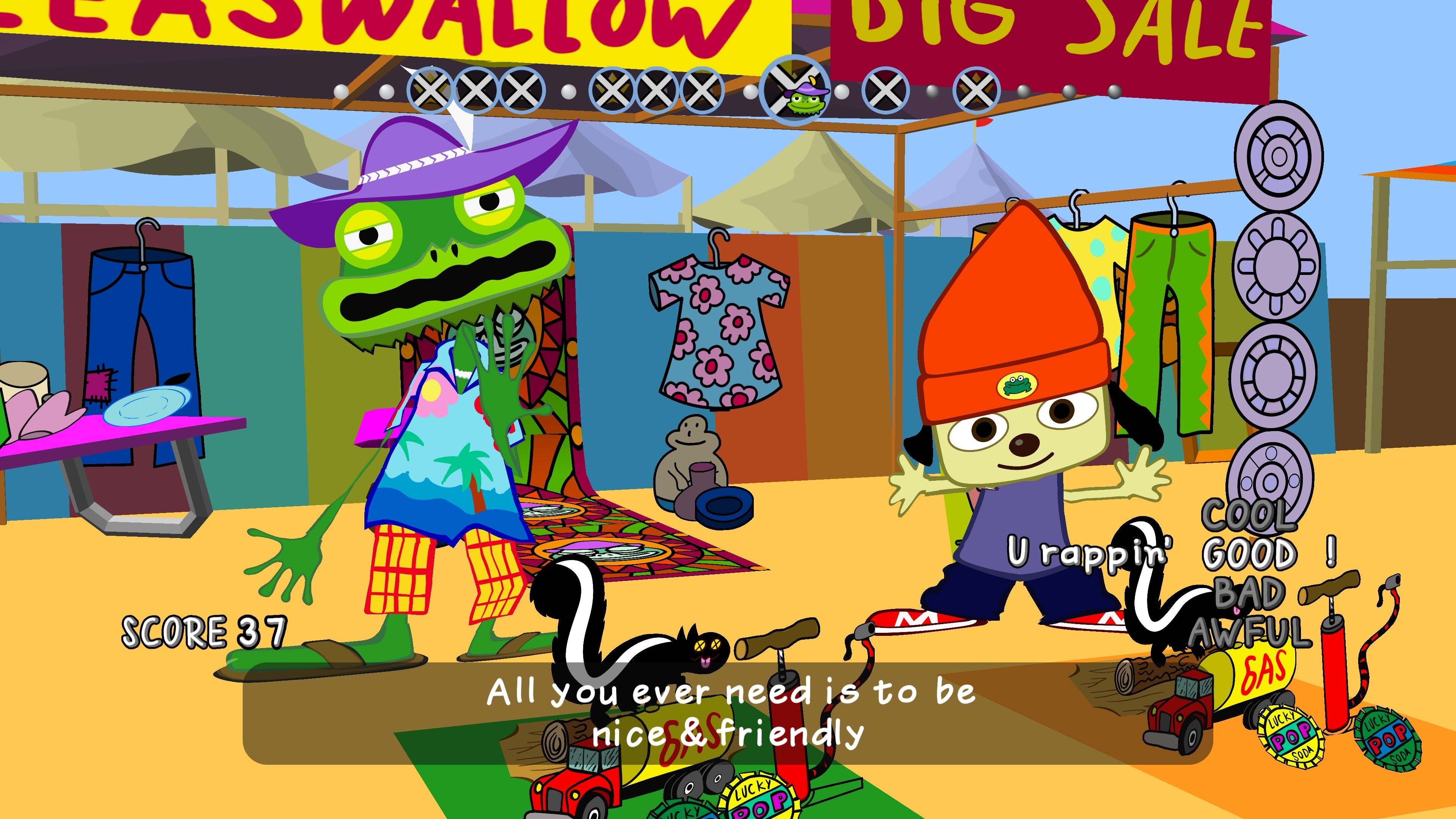 Parappa the Rapper Remastered - Test: 