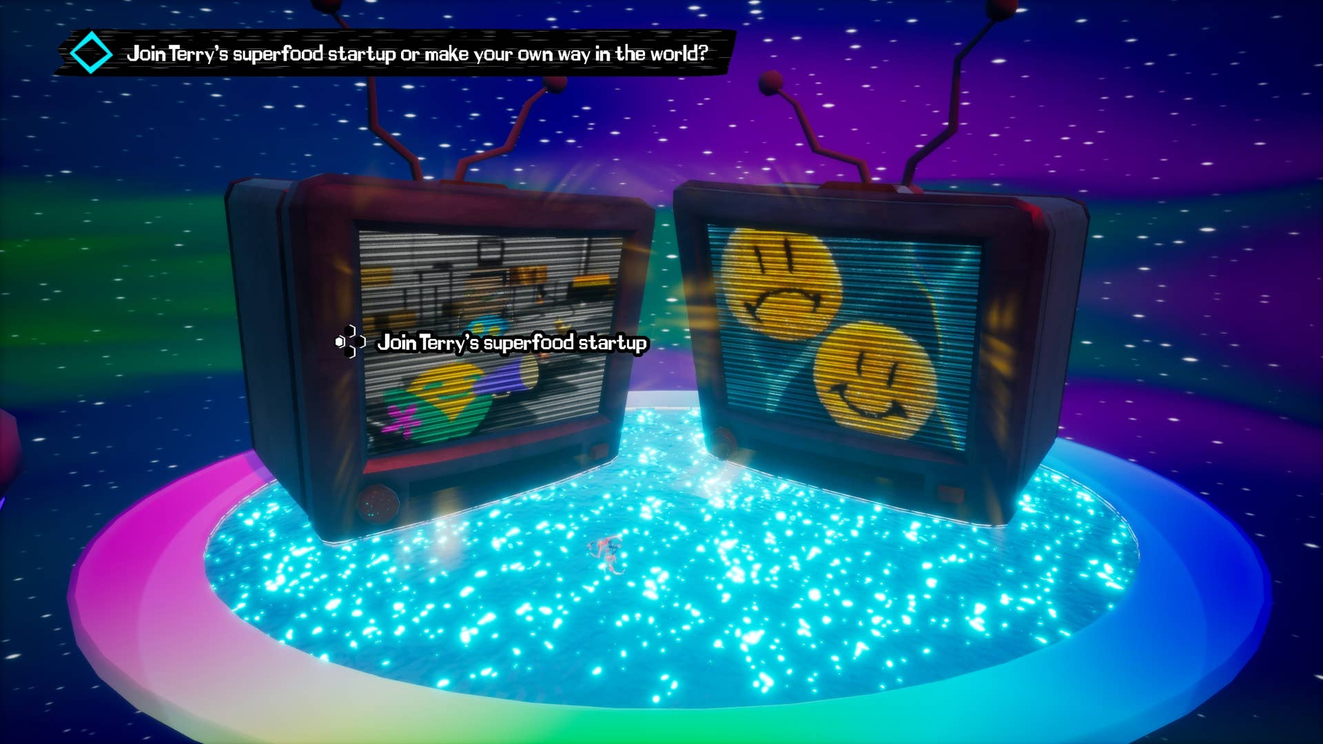 Fazendo uma escolha de história em 1000 mortos.