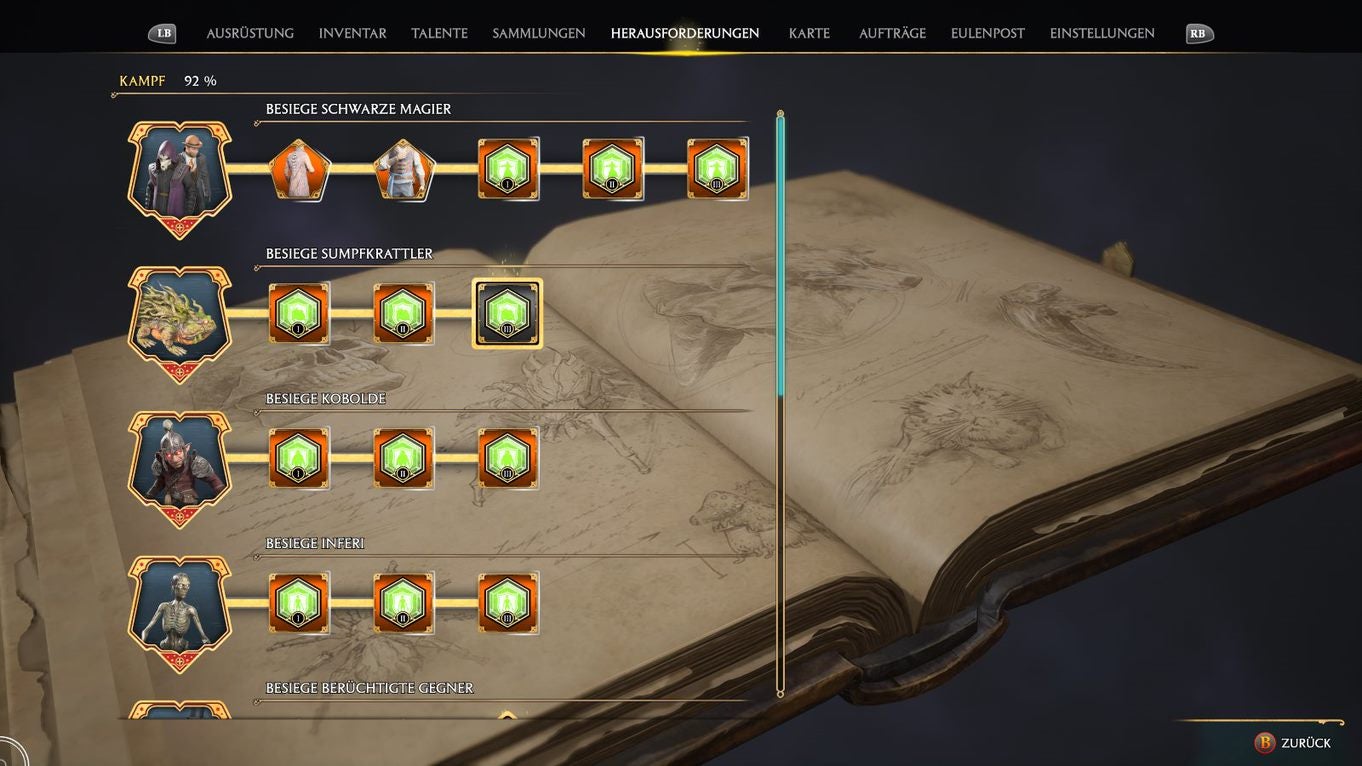Hogwarts Legacy Ausrüstung verbessern, Eigenschaften freischalten und ändern Eurogamer.de