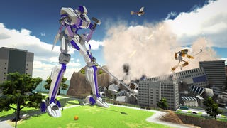 Here's a new look at 100ft Robot Golf coming to PS4 and PS VR