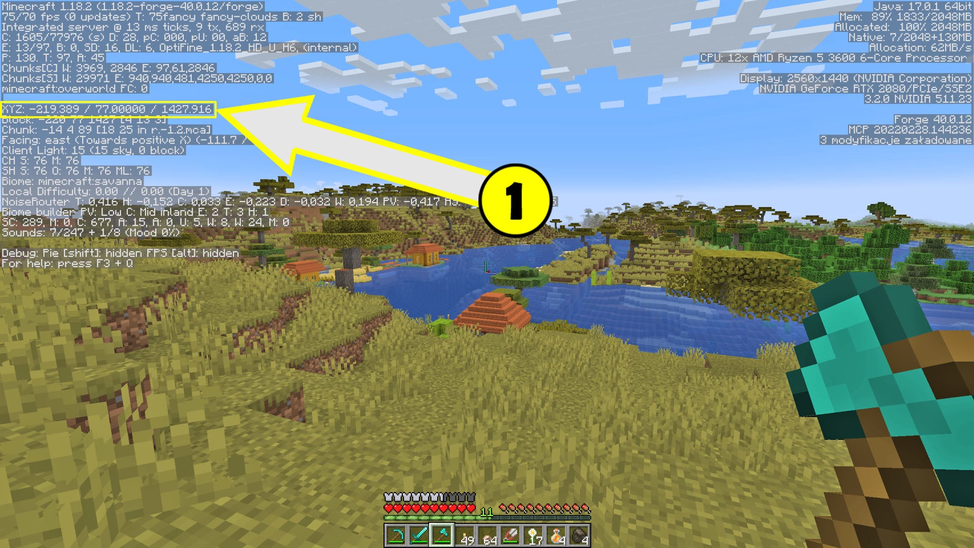 Jak Widzieć Przez ściany W Minecraft Minecraft - koordynaty, współrzędne: jak sprawdzić | Eurogamer.pl
