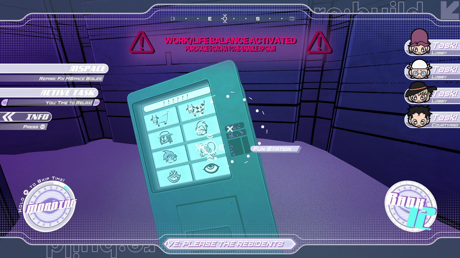 Roman Sands Re:Build review - a fiendish immersive sim drenched in a vaporwave glitchcore palette — иллюстрация 14 к материалу