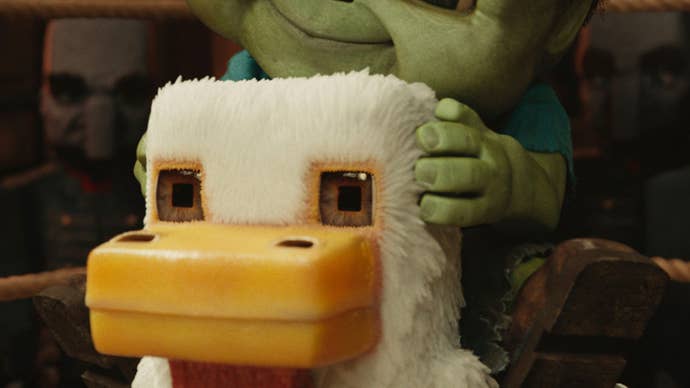 A Chicken Jockey close-up.