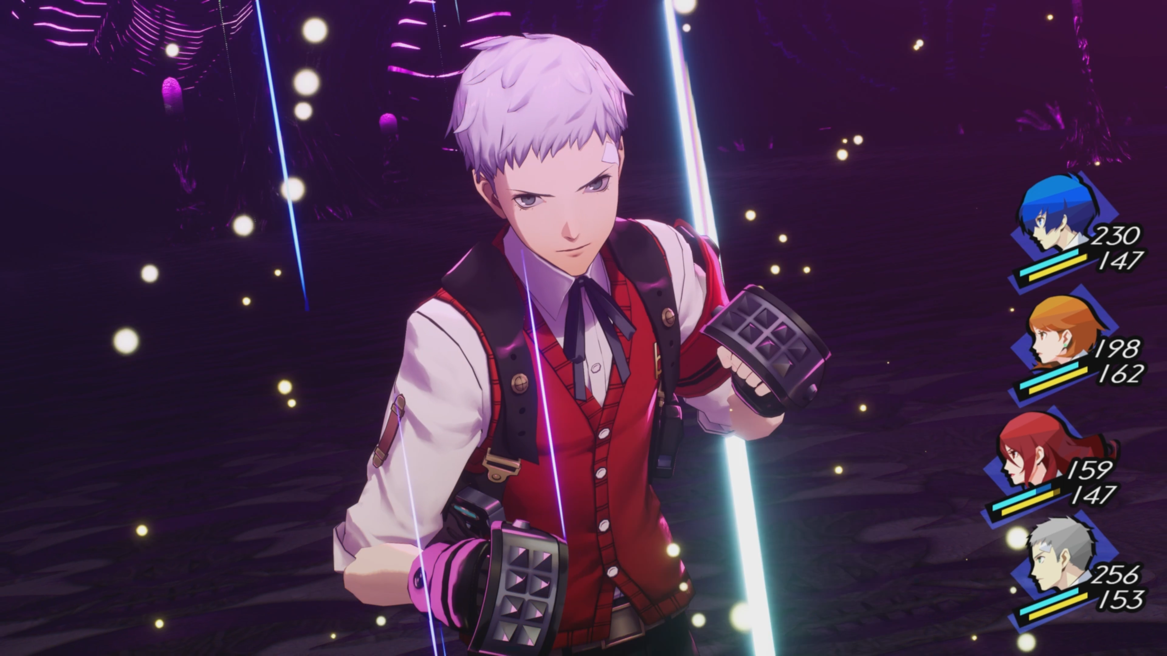Persona 3 Reload image showing Akihiko Sanada in combat.